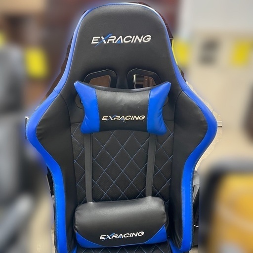 J1679 EX RACING イーエックスレーシング ゲーミングチェア  EX-001 新品参考価格21,800円　クリーニング済み