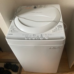 TOSHIBA 一人暮らし用　洗濯機