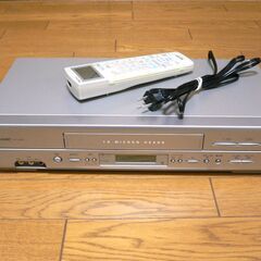 再生確認 SHARP VHSビデオデッキ VC-220 リモコン...