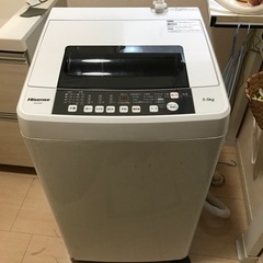 お取引決定しました　洗濯機　Hisense HW-E5501  ...