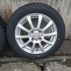 軽スタッドレスタイヤホイール付4本中古
