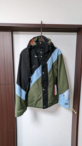 未使用品 ミズノ FREE SKI SOLID PARKA カーキ Lサイズ