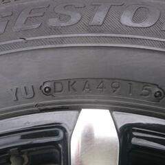 スタッドレスタイヤホイール付4本中古