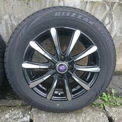スタッドレスタイヤホイール付4本中古