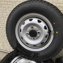 スズキエブリ　雪タイヤ　スタッドレス145R12  6PR