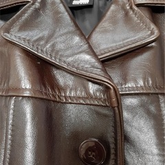 レザーカーコート　　革ジャン schott 