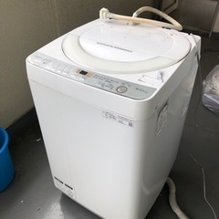 SHARP 洗濯機 ES-GE6C 6kg 