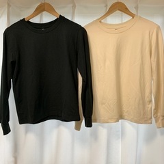 【売約済】ユニクロ　薄着セーター　2枚セット　サイズS