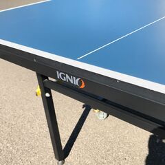 10/16販売済】国際規格 IGNIO 卓球台 セパレートタイプ キャスター付き 