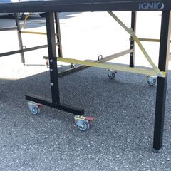 10/16販売済】国際規格 IGNIO 卓球台 セパレートタイプ キャスター付き