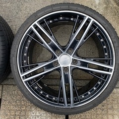 agreeser 19インチ　タイヤ付きアルミホイール　※値下げ不可