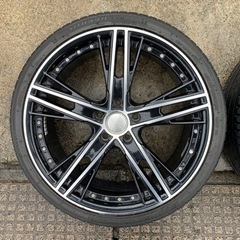 agreeser 19インチ　タイヤ付きアルミホイール　※値下げ不可