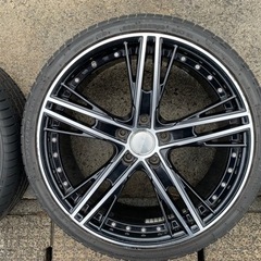 agreeser 19インチ　タイヤ付きアルミホイール　※値下げ不可
