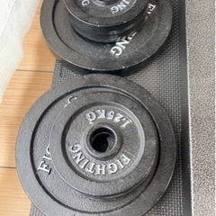 ベンチプレス　バーベルセット　ファイティングロード