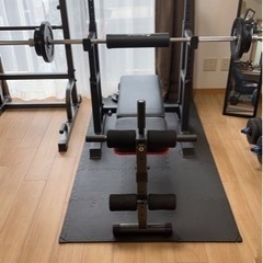 ベンチプレス　バーベルセット　ファイティングロード