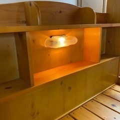 【商談決定】シングル2段ベッドライト付き