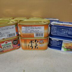 缶詰　16個　ポークランチョンミート　賞味期限2023年6月・9月