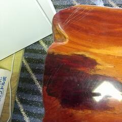 (値下)座卓一枚板(2)欅、値段交渉品