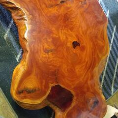 (値下)座卓一枚板(2)欅、値段交渉品