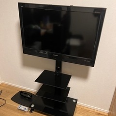 テレビスタンド　テレビ付