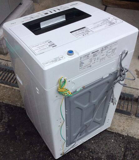 【RKGSE-847】特価！ハイセンス/Hisense/4.5kg洗濯機/HW-E4502/中古/2018年製/当社より近隣無料配達OK！ ハイセンス（HISENSE） 新生活応援 中古 洗濯機 一人暮らし 4.5kg
