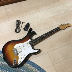 国産エレキギター、千円です。