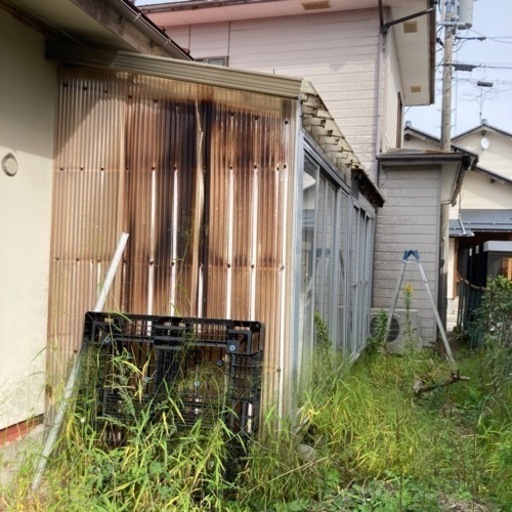 サンルーム解体してお使いください。