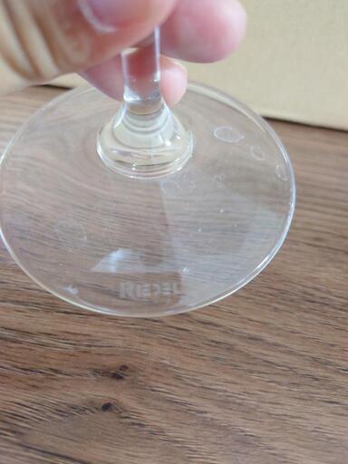 値段相談可】RIEDEL 箱なし倉庫保管 未使用ホワイトグラス6脚
