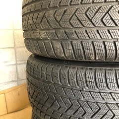 バリ山 ポルシェ カイエン 21インチホイール&スタッドレスタイヤ ツライチ