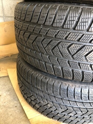 り。 ポルシェ カイエン バリ溝 美品 スタッドレスタイヤ ホイールセット 964por16_1.jpg?v=1750211490