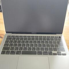 値下げ交渉可　MacBook Air/2020M1/（8GM256GM）外装カバー付