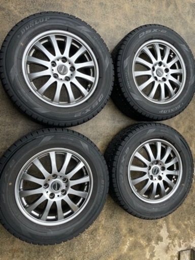 ☆美品 アルミスタッド2020年 205/60R16 グッドイヤー アイスナビ6 