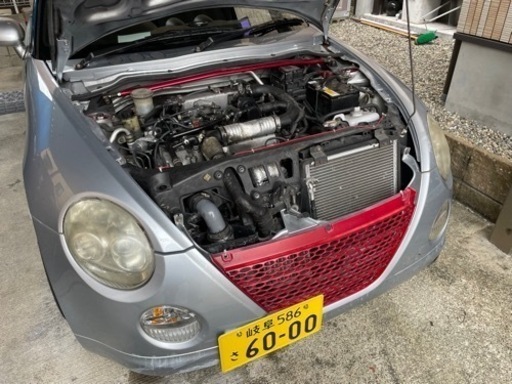 コペン　5MT 車検6年４月　リビルトエンジン　車高調　ワンオフマフラー コペン 5MT 車検6年4月 リビルトエンジン 車高調 ワンオフマフラー