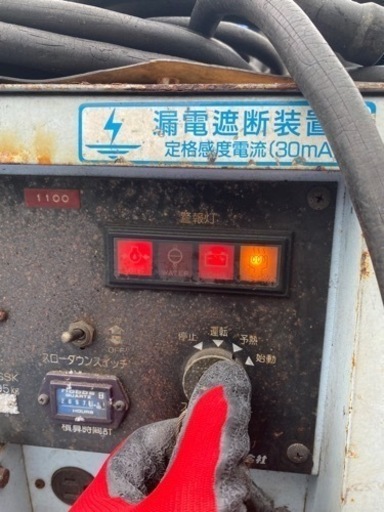 福岡県のその他 セル1発始動 Denyoエンジン溶接機 TLW-230SS 動作確認