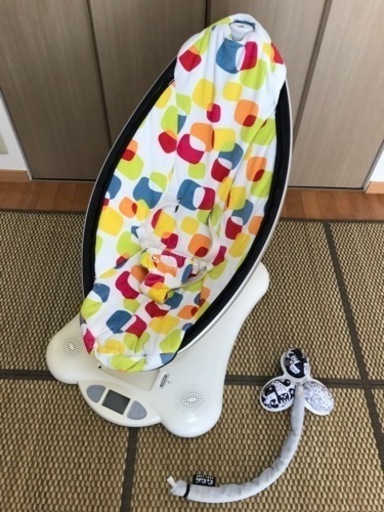 受け渡し決定 ] 4momsママルー 電動バウンサー zonaamarela.com.br