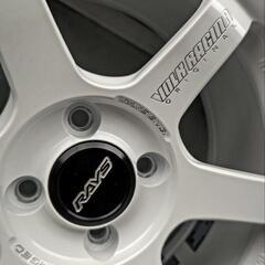 21年製 使用わずか]RAYS ボルクレーシング TE37 sonic 15インチ7j+25 4