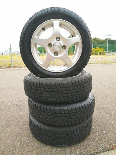 【美品】155/65R13アルミホイールセット