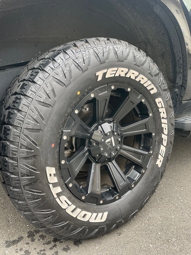 モンスタ テレングリッパー 265/70R17 タイヤ、ホイール