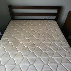 ニトリ　シングルベッド　マットレス付き　収納付き　ほぼ未使用