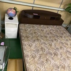 ★ダブルベット★マットレス付き★配達可能ですのでご相談下さい★B5