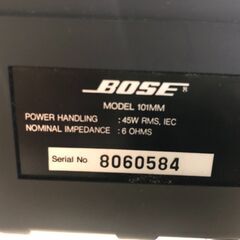 愛品館市原店】BOSE 101MMスピーカーセット