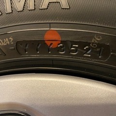 タイヤホイールセット Nバン純正