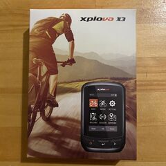 【値下げしました】Xplova(エクスプローバ) X3 / 2.2インチ フルカラー液晶 GPSサイクルコンピュータ / フル充電20時間稼働