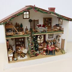 ドールハウス ヤ取10/21終了】≪ZJ931ジ≫FELISSIMO/フェリシモ ドールハウス 赤い屋根の