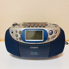 【動作確認済み❣️】CD ラジオ カセット レコーダー