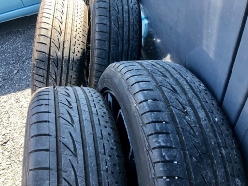 車のパーツ weds LEONIS 215/50r17 17インチアルミホイール