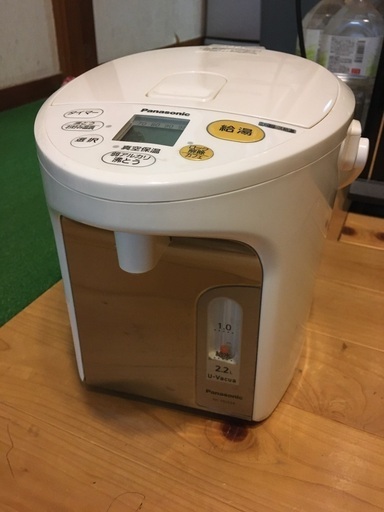 沸騰ジャーポット 温度調整機能付き Panasonic NC-HU224