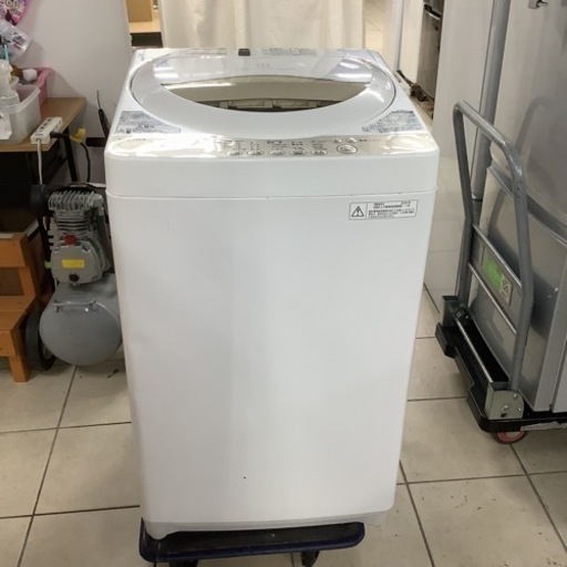 TOSHIBA 東芝　洗濯機　AW-5G3 2016年製  5㎏