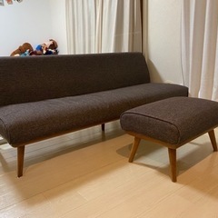 【お譲り先決定いたしました】3人掛ソファ　美品！！広島市！！