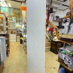 キャビネット システム収納 3枚扉 ガラス扉 ホワイト 白 棚板可動式 ■横幅89cm×奥行39cm×高さ180cm■近隣配送無料 買取帝国 朝霞店